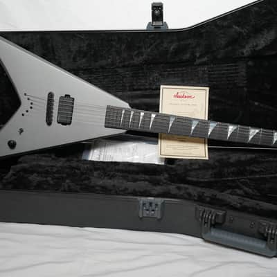Jackson USA Custom Shop Special Edition King V 1H TOM Satin Pewter 2024 w/OHSC 2024 - Satin Pewter image 4