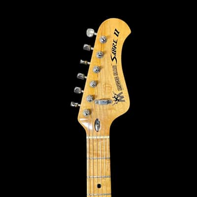Music Man Sabre II 1978 Natural Electric Guitar w/ Case image 4