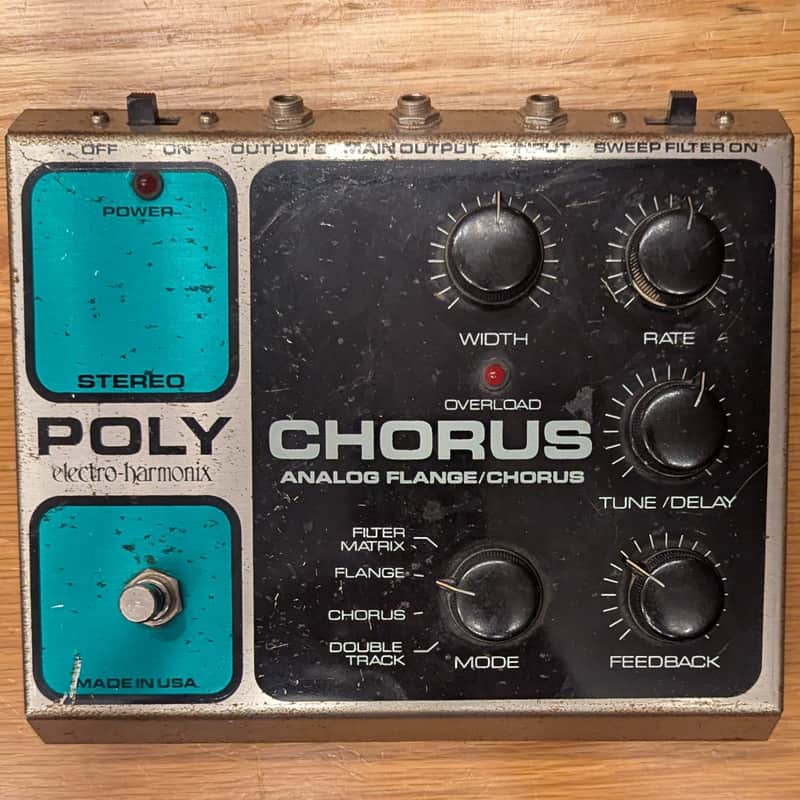 Electro-Harmonix Stereo Poly Chorus Reissue: $5 Off! 