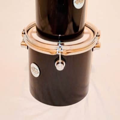 DW DESIGN SERIES CUSTOM HIGH TOMS PAIR-FREE SHIP TO C-USA! image 2