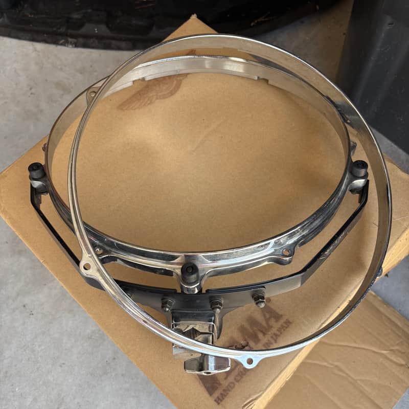 13" 6-Hole TAMA STAR CAST DIE CAST HOOP with STAR CAST MOUNTING BRACKET image 1