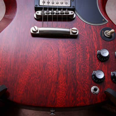 GIBSON USA Custom Shop '61 Les Paul SG Standard Reissue "Hertiage Cherry + Rosewood" (2025) image 6
