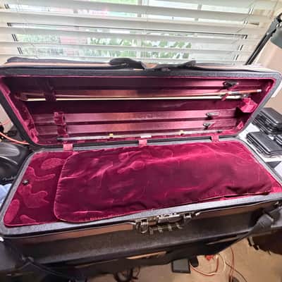 Immagine 1996 Erich Werner 4/4 Violin – Bubenreuth Germany 1996 Erich Werner 4/4 Violin – Bubenreuth Germany – Bow & Fitted Case 1996 - Warm Amber Varnish - 8