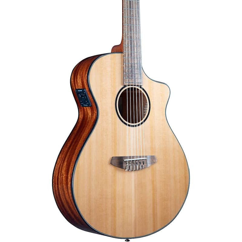 Breedlove Discovery S CE Cedar-African Mahog Concert Acoustic-Electric Classical Guitar Regular Natural image 1