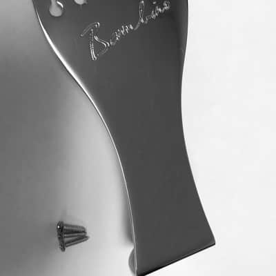 Benedetto Chrome Bambino Archtop Guitar Tailpiece New Old Stock 006-9000-000