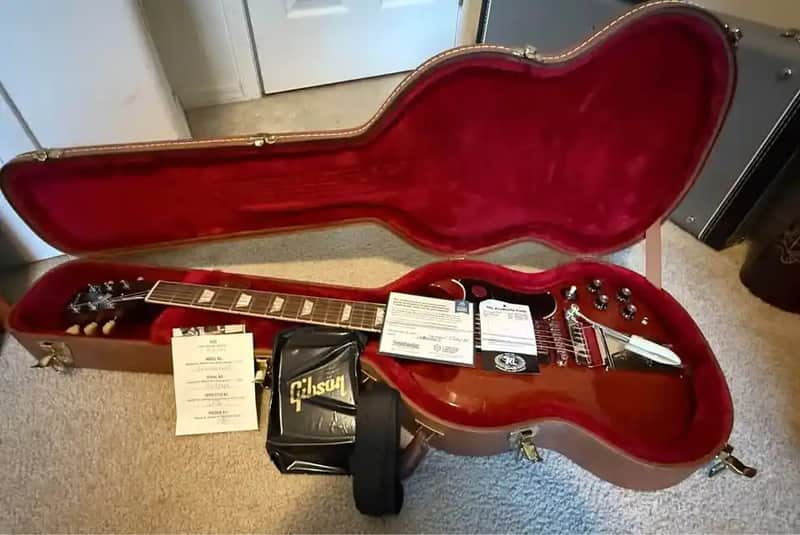 Gibson SG Standard '61 with Maestro Vibrola Mahogany