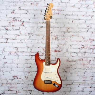 Fender 2008 American Standard Stratocaster Electric Guitar Sienna Sunburst w/OHSC USED image 2