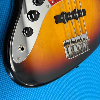 Vintage Fender JB62/LH ‘62 Reissue Jazz Bass 1993 - Lefty - Sunburst MIJ image 9
