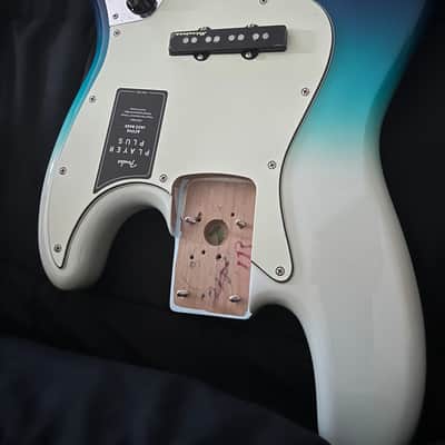 Fender Fender Player Plus Active Jazz J Bass Loaded Body- Belair Blue 2020’s - Belair Blue image 13