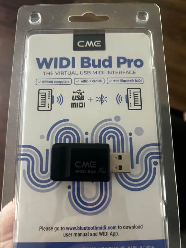 CME Wireless Bud Pro Bluetooth Midi Interface image 1