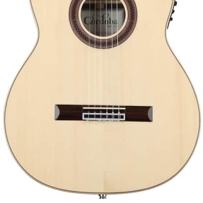 Cordoba GK Studio Negra Left-Handed Acoustic-electric Guitar - Natural image 1