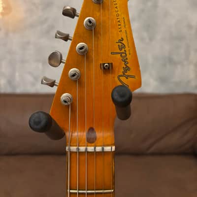 Fender Stratocaster David Gilmour Candy Apple Red Relic 7.2lbs w/ Fender Case imagen 10