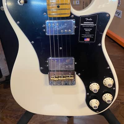 Fender American Professional II Telecaster Deluxe Maple Olympic White #US22041643 (8lbs, 3.3oz) image 3