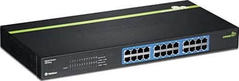 24-port Gigabit GREENnet Switch(Rack Mount) image 1