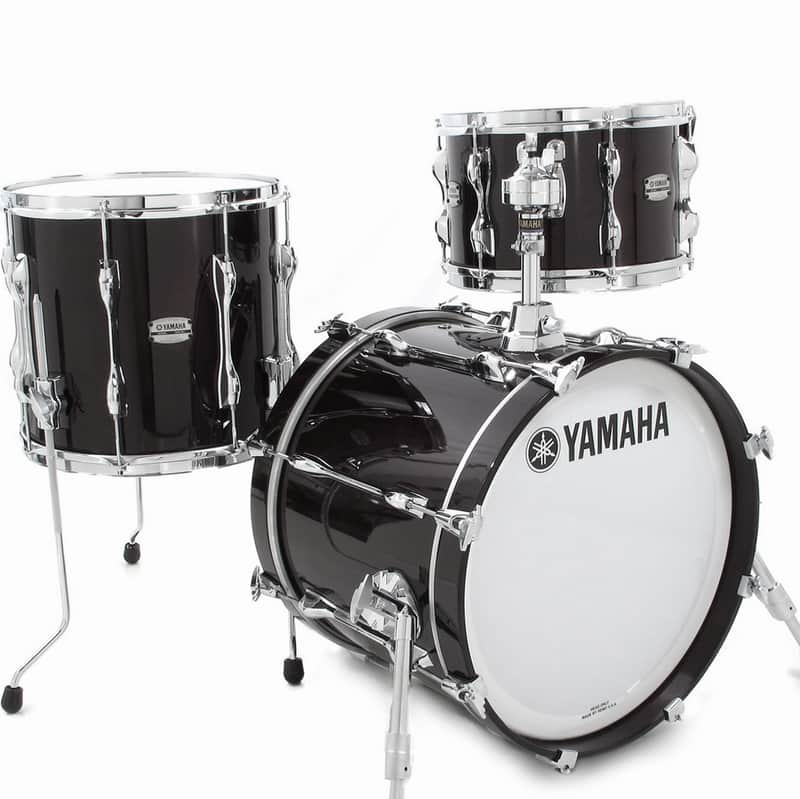 Yamaha New Recording Custom 3pc BOP Shell Pack w/ 18" Bass Drum, Solid Black RC8F30JSOB IN STOCK! image 1