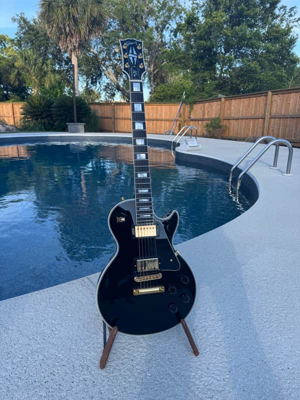 Gibson Les Paul Custom 2021 - Ebony image 1