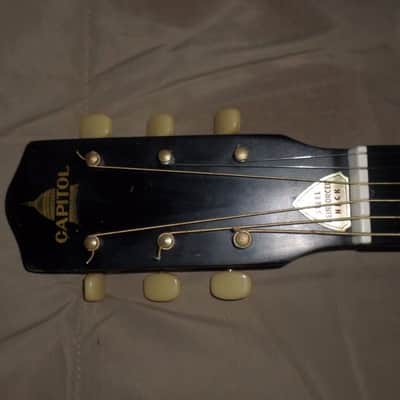 Capitol Parlor Guitar 1950/60s Vintage (Made in Japan) image 3