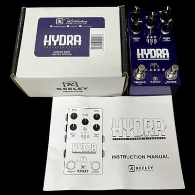 Keeley Hydra Stereo Reverb & Tremolo 2020 - Present - Custom Special ‘2K24 Purple’ Colorway image 1