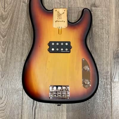Warmoth Tele Bass Body Sunburst Precision image 7