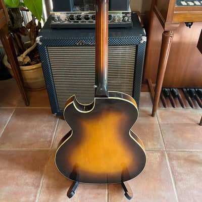 1957 Guild T-100D Slim Jim Thinbody Archtop Starfire electric guitar and HSC image 11