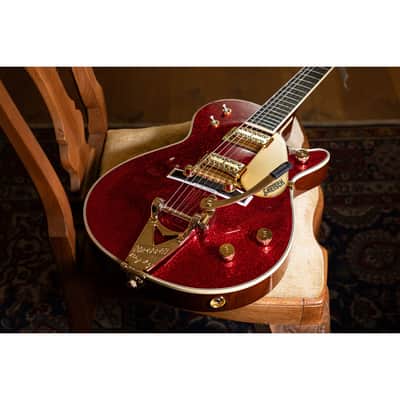 Gretsch G6129TG-59VS Limited Edition Sparkle Jet Red Sparkle image 7