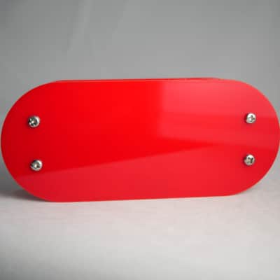 Red Acrylic Midi Controller with 2 Joysticks 2 Note Buttons and 1 Potentiometer Knob image 4