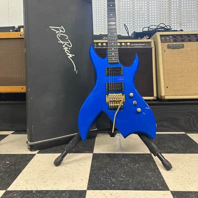 B.C. Rich Bich USA Made Blue Kahler w/ OHSC RARE image 2