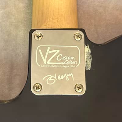 VZ Custom Guitars T-Style / Partscaster 2018 Navy Blue image 11