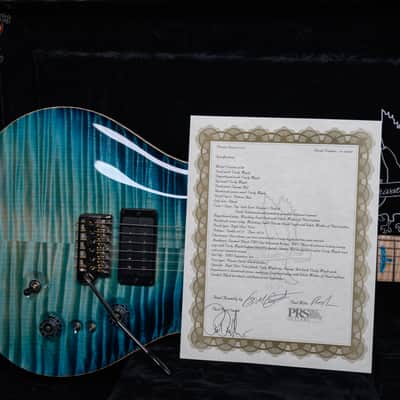PRS Private Stock 24/08 #11222 Curly Maple Top in Sub Zero Dragons Breath 2024 w/OHSC image 12