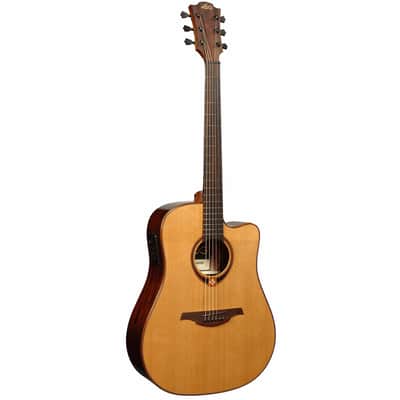 Lag T118DCE Tramontane Dreadnought Electro Acoustic - Natural image 2