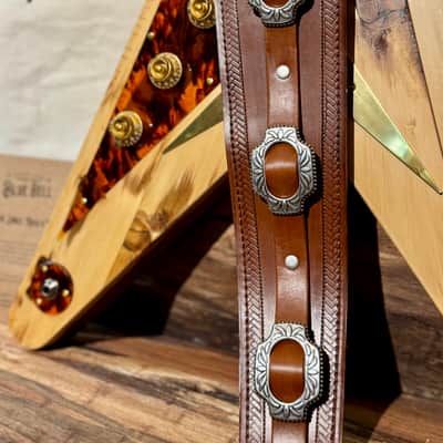 Blue Bell Straps LEMMY DARK COFFEE (Hand Made Exclusive for Al’s Music Factory) image 7