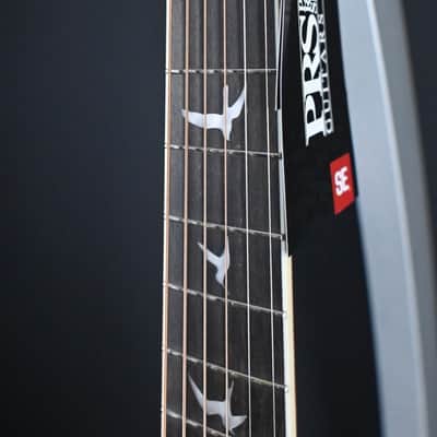 Immagine PRS SE P20E Parlor Acoustic Guitar Fire Red Burst #110 - 12