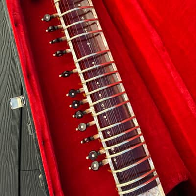 Rikhi Ram Vilayat Khan Professional Concert Sitar 1980’s image 4
