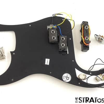 Fender Squier Affinity Precision Bass PJ LOADED PICKGUARD, Bass Guitar, Black. image 2