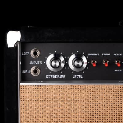 Pre-Owned Amplified Nation Trem-Drive Deluxe 50-Watt Guitar Amp Head - Black Suede image 5
