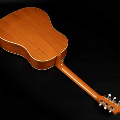 2017 Gibson J-35 Banner Reissue - Antique Natural | USA All Solid Slope Shoulder Dreadnought J-45 Style Acoustic Guitar L.R. Baggs Pickup | CoA OHSC image 14