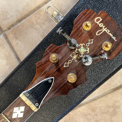 1970's Aoyama 5 String Resonator Banjo MIJ made in Japan image 9