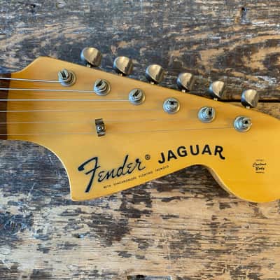 Fender Japan Early 1993 FujiGen-Buiilt Jaguar 1966 Reissue MIJ N-Serial 1993-94 Olympic White image 17