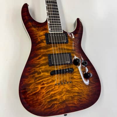 ESP E-II Horizon NT-II Tiger Eye Sunburst image 9