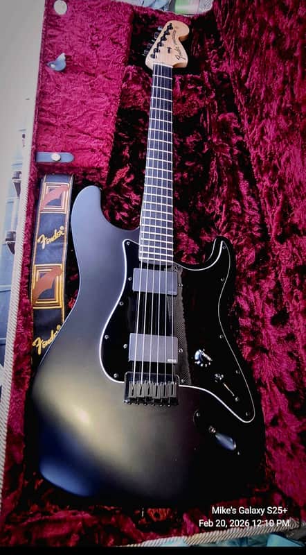 Fender Jim Root Signature Stratocaster 2018 Flat Black Excellent Condition image 1