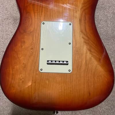 Fender American Stratocaster Sienna Sunburst Ash loaded body image 3