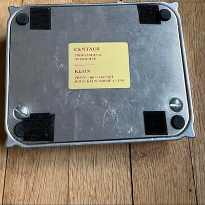 Klon Centaur Professional Overdrive (Non-Horsie) 1994 - 2008 - Silver image 5