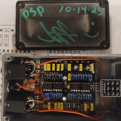 PigStompPedals "Dirty Shirley clone" PedalPCB - Dirty Sanchez - "Lock up" custom finish image 9