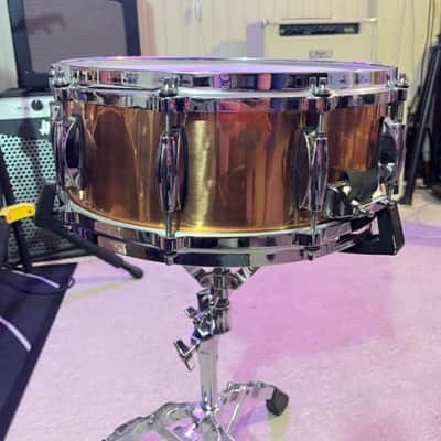 Snare Gretsch USA Custom Bronze 5.5x14" image 5