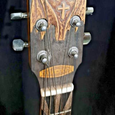 Blueberry Handmade Acoustic Guitar Grand Concert Faith image 4
