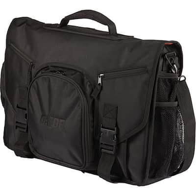 Gator Cases G-Club Series Messenger Style Bag to hold Laptop based DJ midi Controllers up to 19", laptop, & headphones G-CLUB CONTROL image 1