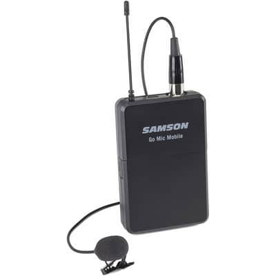 RADIOMICROFONO LAVALIER SAMSON Lm8 - Microfono Lavalier Con Trasmettitore Per Sistema Go Mic Mobile image 2