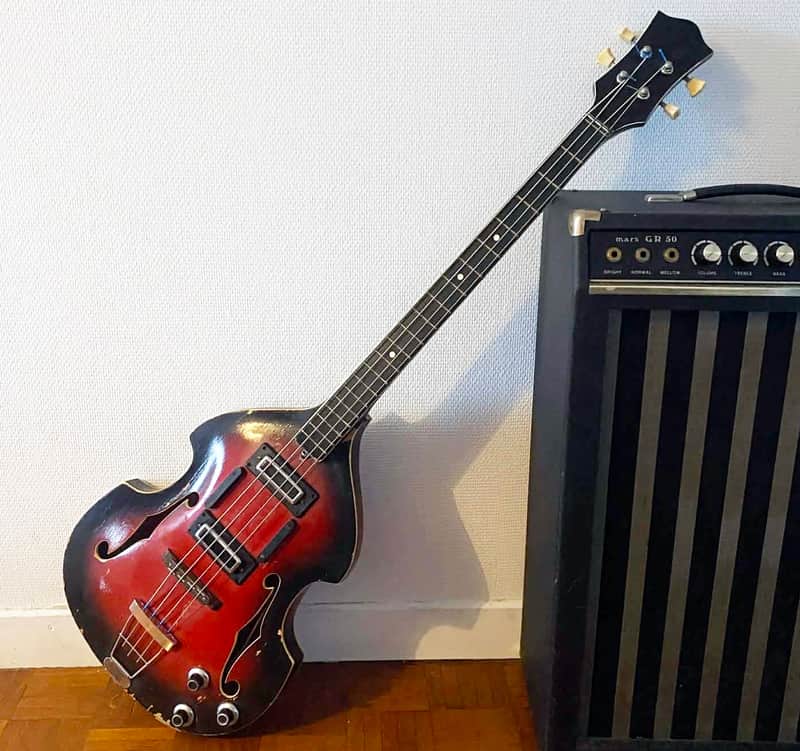 Kremona Violin bass "Paul McCartney" 4 strings shortscale 1967 image 1