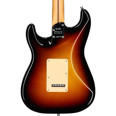 Fender American Ultra II Stratocaster HSS Electric Guitar, Ebony Fingerboard (with Case), Ultraburst image 7