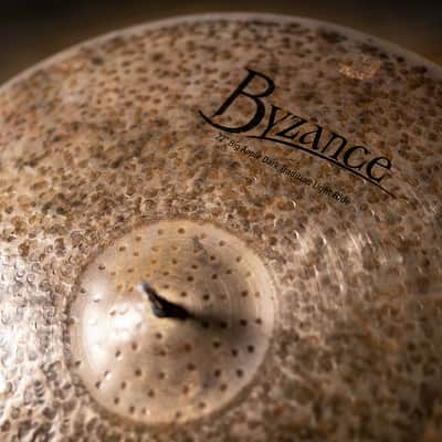 MEINL B22BADTLR Byzance Dark Big Apple Tradition Light Ride 22 Zoll dark image 7